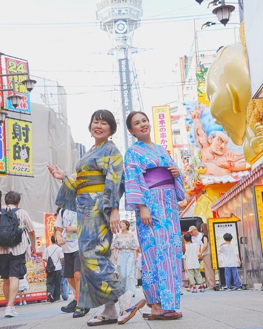 大阪・和装撮影ペアプラン（カメラマン同行／カップル・家族・友人向け）